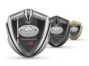 Toyota Badge Self Adhesive Minimal Style High-End Look